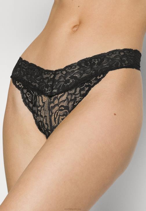 PN6V1003 ženy Anna Field 5 balení tanga černá