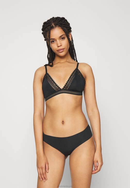 PN6V1009 ženy Anna Field dovádění 10pp krátké slipy černé