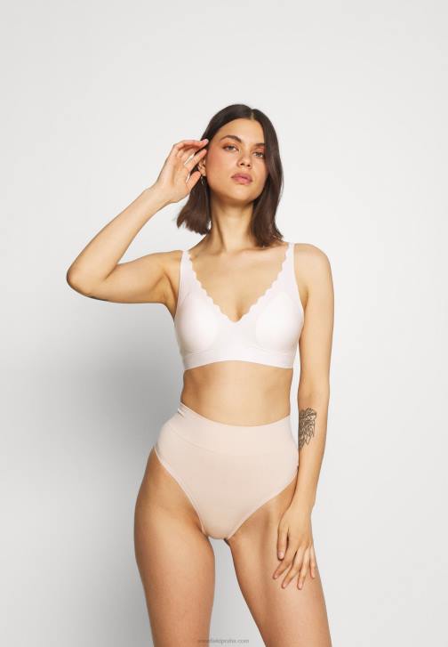 PN6V1015 ženy Anna Field 2pp tanga tanga béžová s vysokým pasem