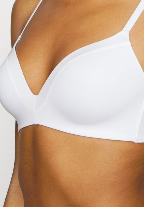 PN6V915 ženy Anna Field edison 2 balení bez drátěná tričková podprsenka bílá/šedá