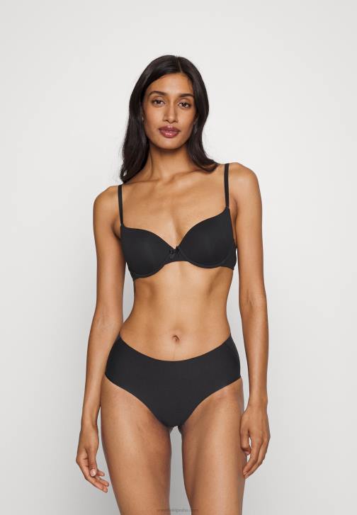 PN6V944 ženy Anna Field 3balení podprsenky s tričkem černá/nahá/hnědá