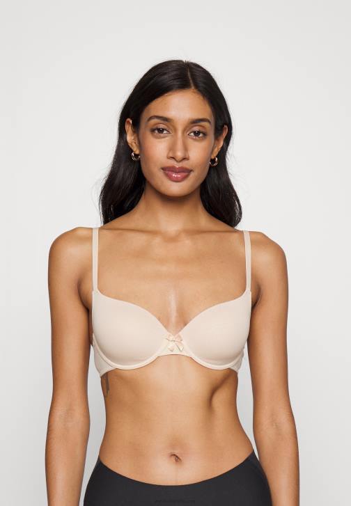 PN6V944 ženy Anna Field 3balení podprsenky s tričkem černá/nahá/hnědá