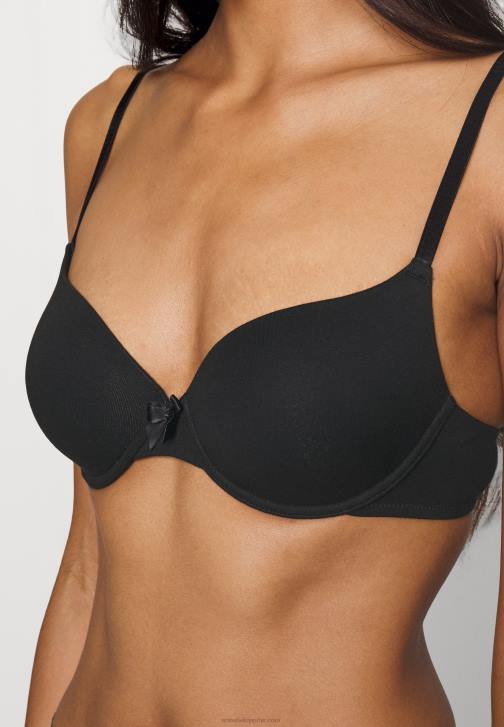 PN6V944 ženy Anna Field 3balení podprsenky s tričkem černá/nahá/hnědá