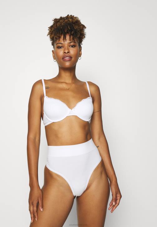 PN6V945 ženy Anna Field 3 balení podprsenky s kosticí šedé barvy