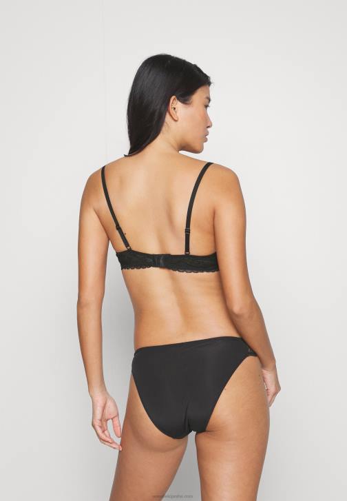 PN6V948 ženy Anna Field 2 balení podprsenky s kosticí černá/nahá