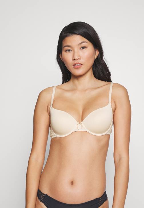 PN6V948 ženy Anna Field 2 balení podprsenky s kosticí černá/nahá