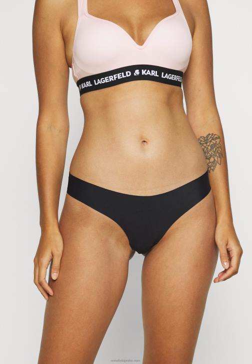 PN6V955 ženy Anna Field ahser 5 balení slipové kalhotky černé