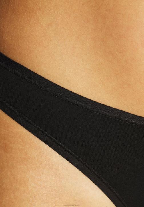 PN6V982 ženy Anna Field 10 balení tanga černá