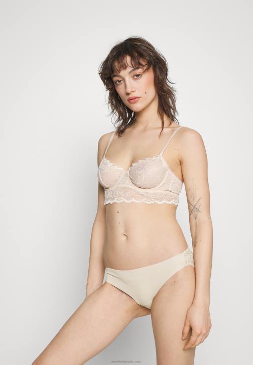 PN6V984 ženy Anna Field Balení 7 slipů černé/nahé/bílé