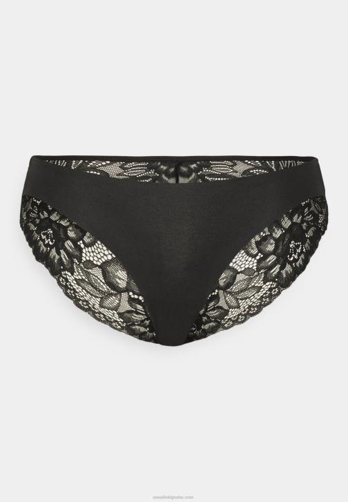 PN6V984 ženy Anna Field Balení 7 slipů černé/nahé/bílé