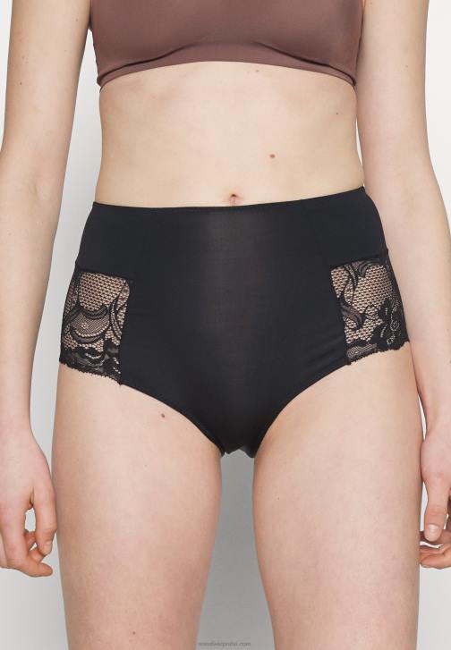 PN6V987 ženy Anna Field 2 balení slipů černé/nahé