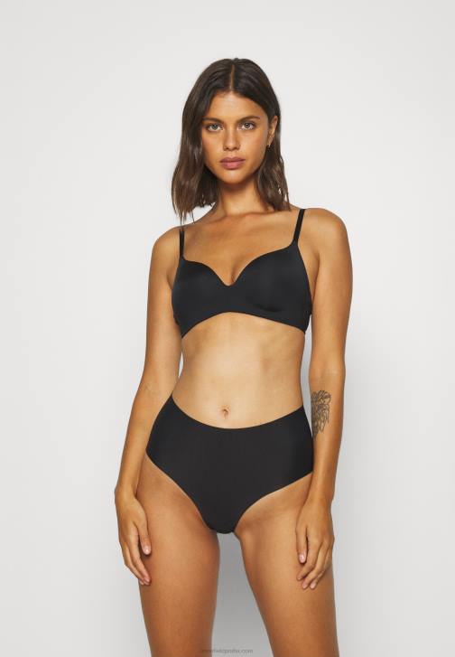 PN6V990 ženy Anna Field jagger 7pp brief hw micro kalhoty černé