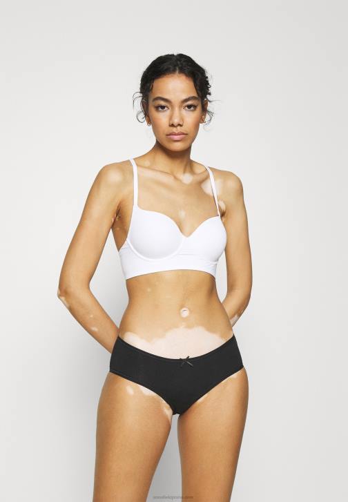 PN6V991 ženy Anna Field romy 7 pack slipy šedé