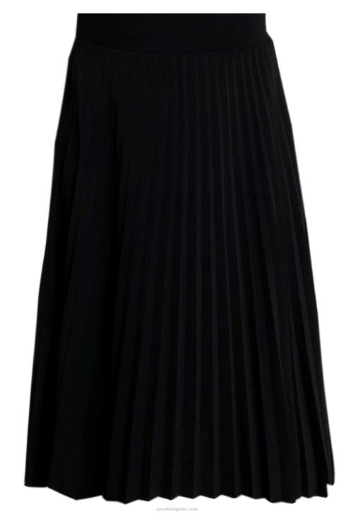 PN6V776 ženy Anna Field plisse A-line minisukně A-line sukně černá