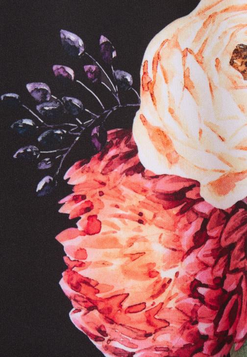 PN6V778 ženy Anna Field plisovaná sukně černo/růžová