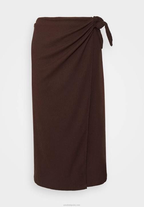 PN6V781 ženy Anna Field áčková sukně hnědá