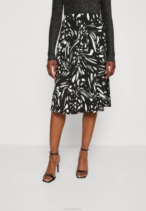 PN6V788 ženy Anna Field A-line sukně černo/bílá