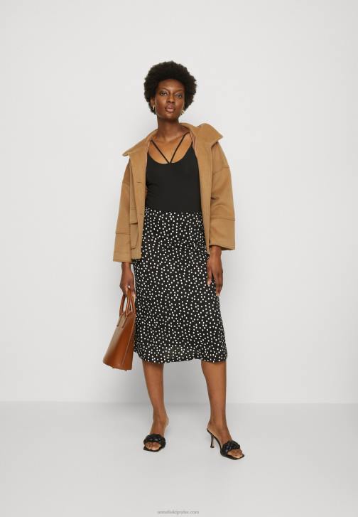 PN6V790 ženy Anna Field A-line sukně černá