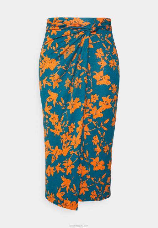 PN6V795 ženy Anna Field tužková sukně modrá