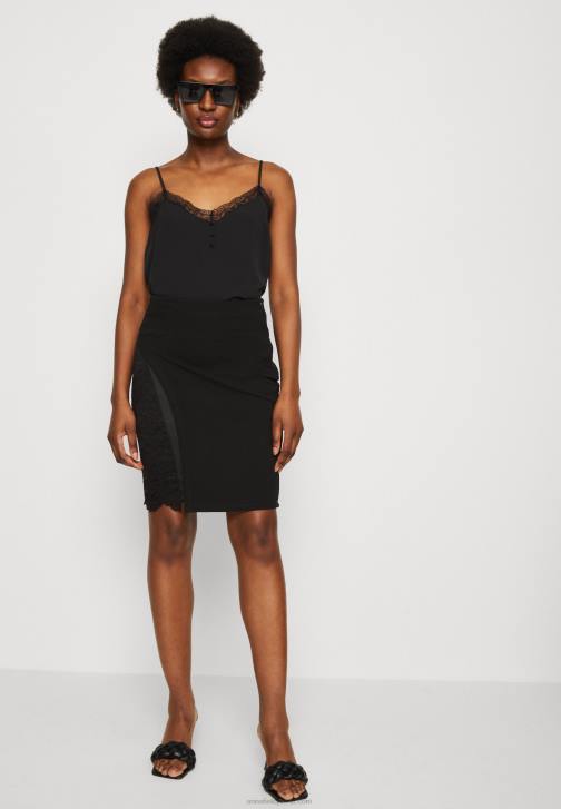 PN6V799 ženy Anna Field tužková sukně černá