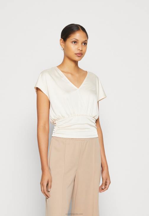 PN6V237 ženy Anna Field světle růžové tričko s potiskem