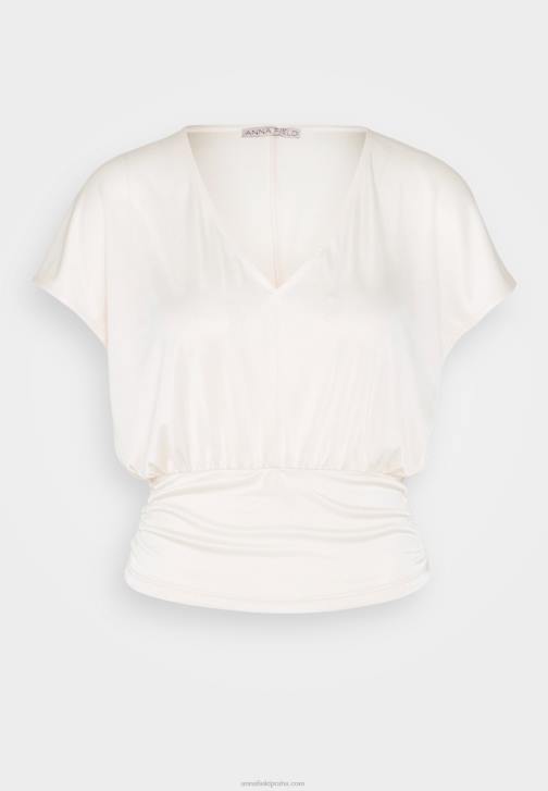 PN6V237 ženy Anna Field světle růžové tričko s potiskem