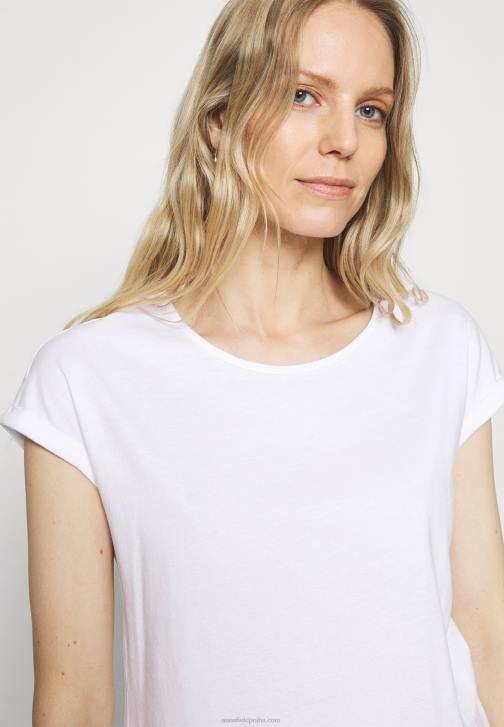 PN6V259 ženy Anna Field 3 balení basic trička černá/bílá/tmavě červená