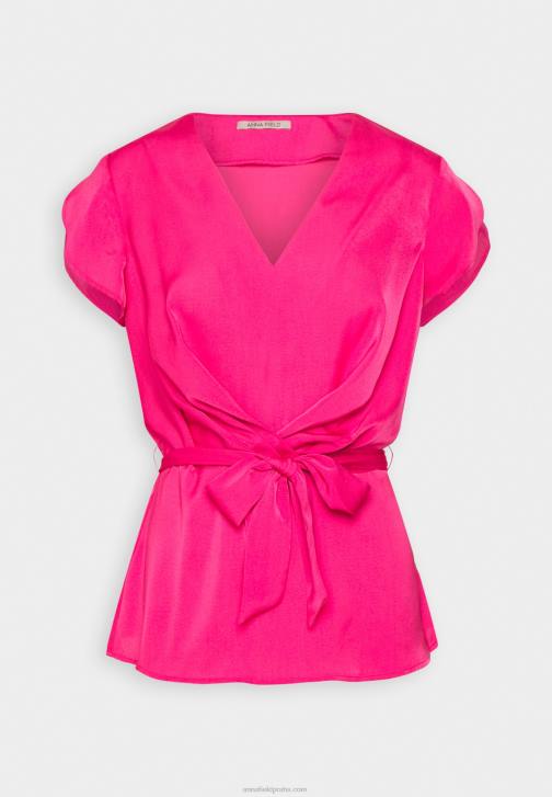 PN6V262 ženy Anna Field růžové tričko s potiskem