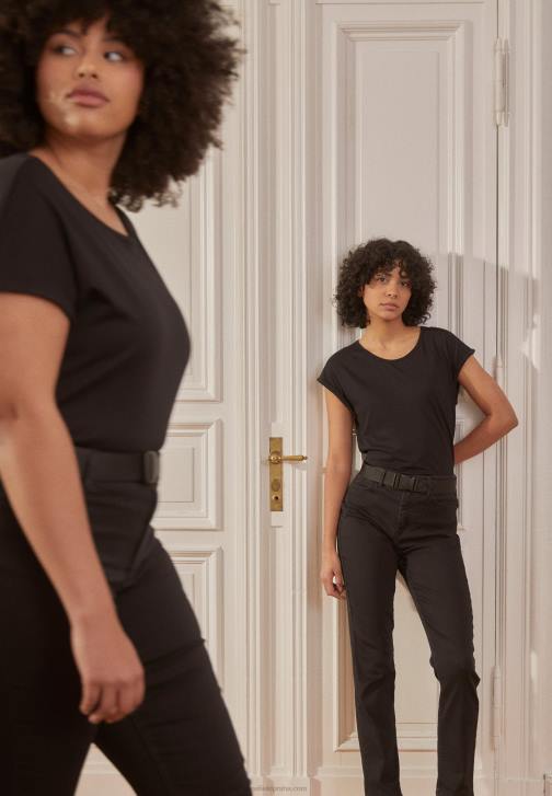 PN6V263 ženy Anna Field 3balení trička s potiskem světle modrá/bílá/černá