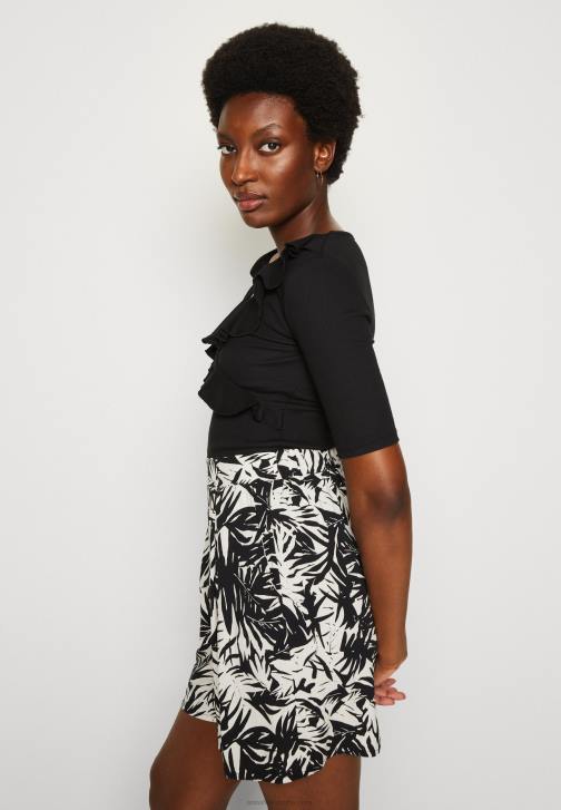 PN6V268 ženy Anna Field černé tričko s potiskem