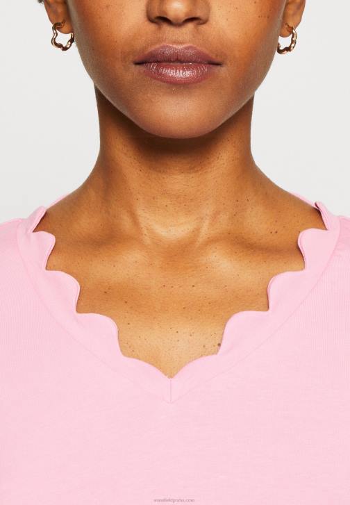 PN6V269 ženy Anna Field růžové tričko s potiskem