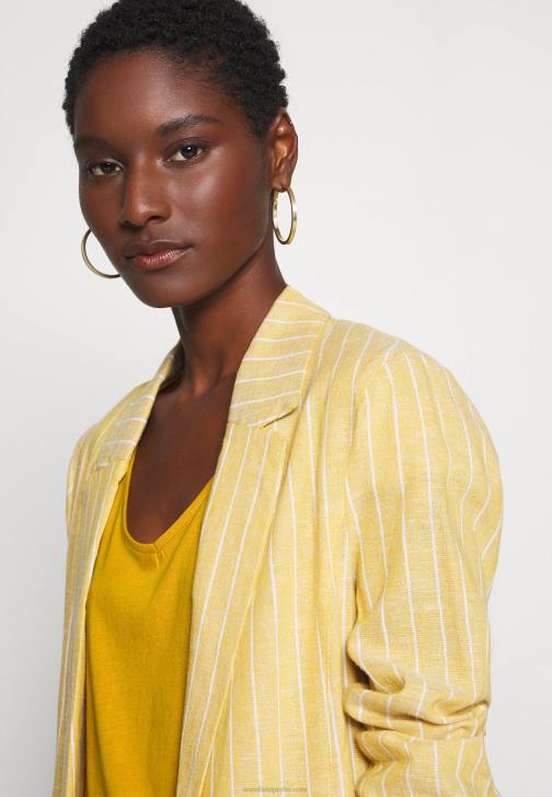 PN6V279 ženy Anna Field základní tričko zlatožluté