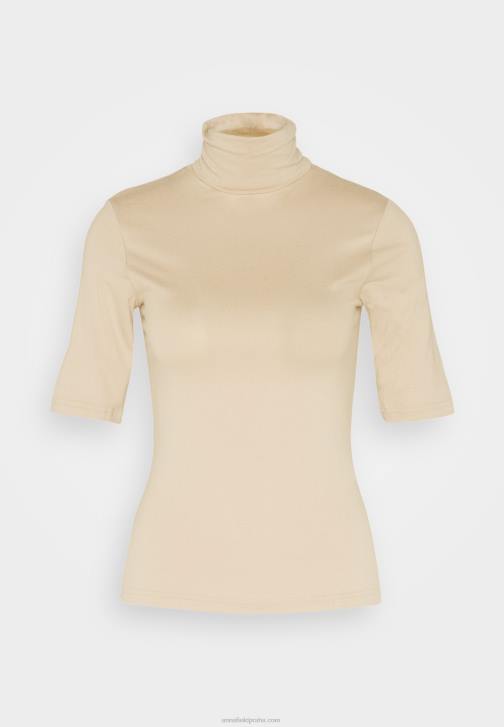 PN6V281 ženy Anna Field potisk trička písek