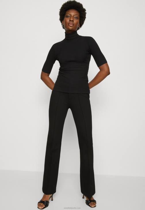 PN6V291 ženy Anna Field černé tričko s potiskem