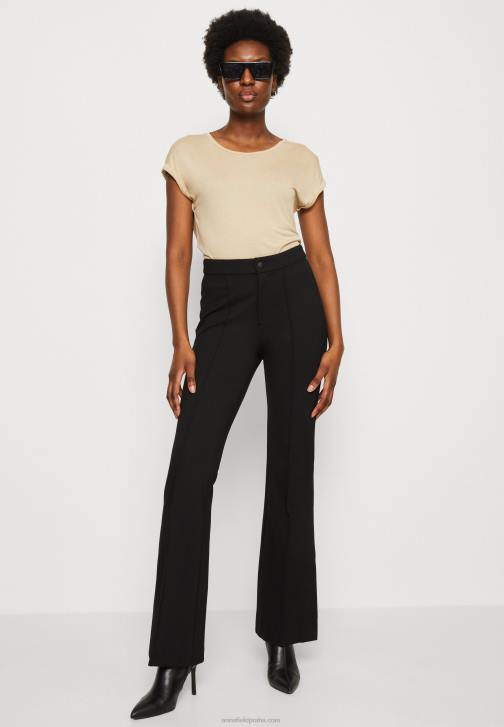 PN6V301 ženy Anna Field 3 balení basic trička béžová/špinavě bílá/červená