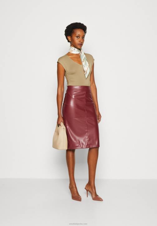 PN6V309 ženy Anna Field potisk trička béžový