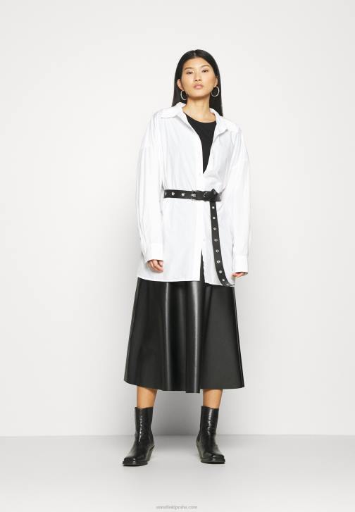 PN6V314 ženy Anna Field základní černé tričko