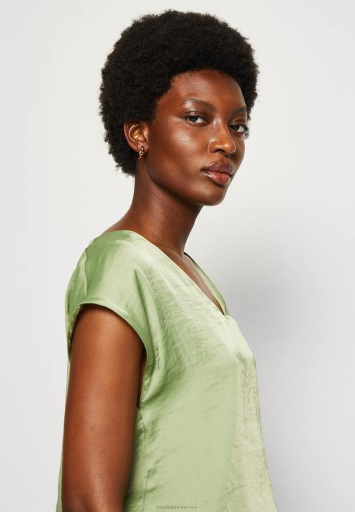 PN6V315 ženy Anna Field základní tričko olivové