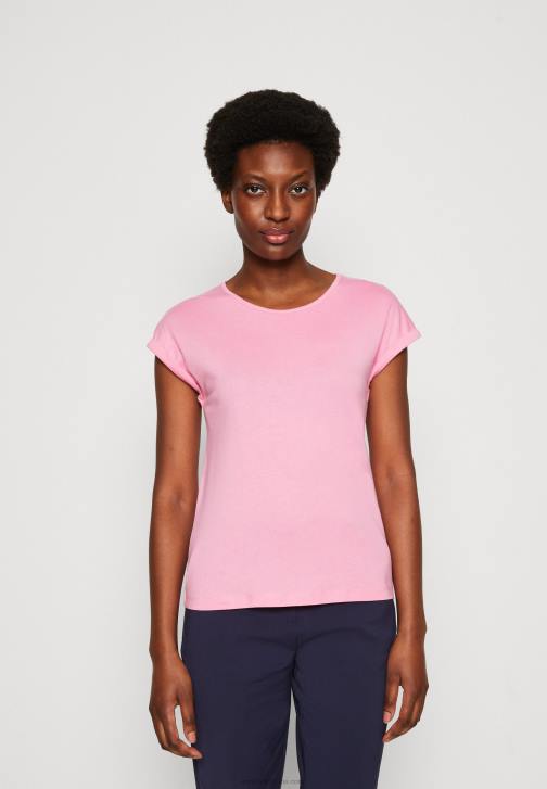 PN6V317 ženy Anna Field Tričko s potiskem po 3 kusech bílé/růžové/špinavě bílé