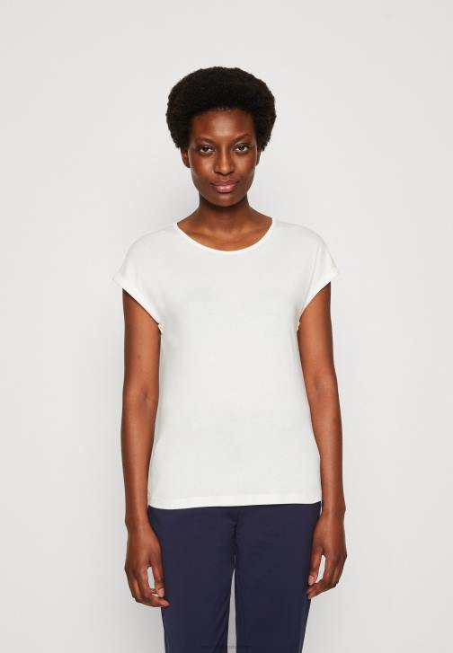 PN6V317 ženy Anna Field Tričko s potiskem po 3 kusech bílé/růžové/špinavě bílé