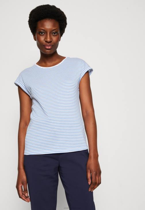 PN6V317 ženy Anna Field Tričko s potiskem po 3 kusech bílé/růžové/špinavě bílé