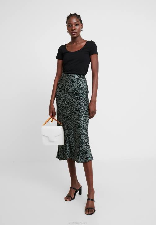 PN6V318 ženy Anna Field 2 balení základní tričko černé