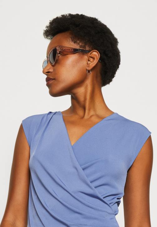 PN6V320 ženy Anna Field potisk trička modro-šedá