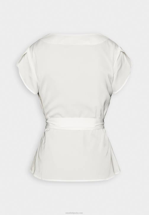 PN6V323 ženy Anna Field potisk trička špinavě bílé