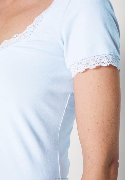 PN6V338 ženy Anna Field basic tričko světle modré