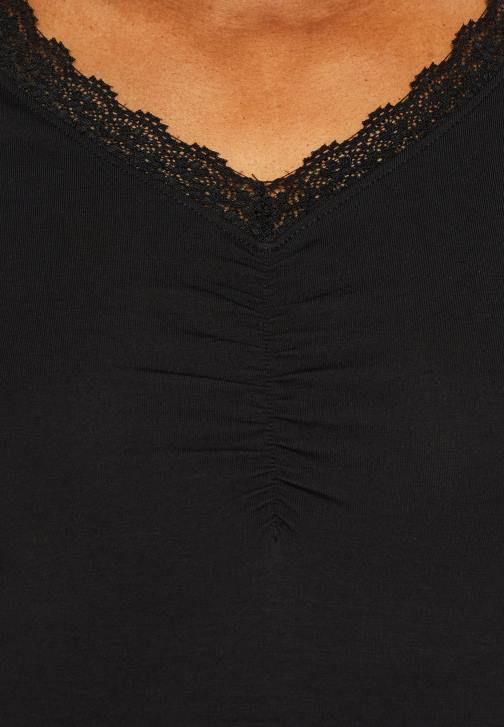 PN6V353 ženy Anna Field černé tričko s potiskem