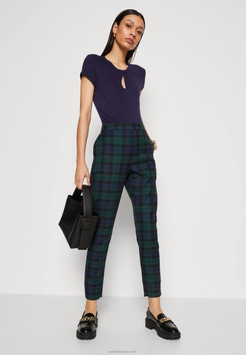 PN6V355 ženy Anna Field tmavě modré tričko s potiskem