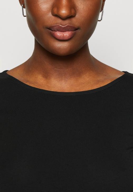 PN6V366 ženy Anna Field potisk trička černo/černá