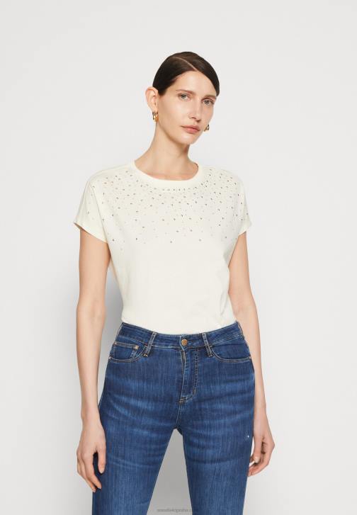 PN6V369 ženy Anna Field potisk trička offwhite