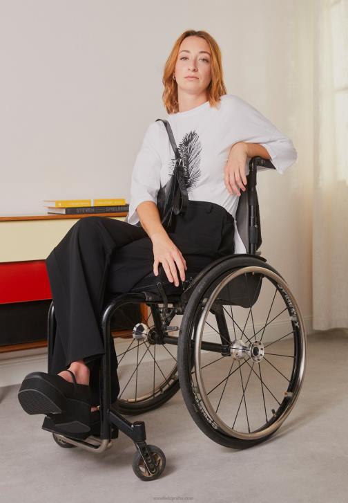 PN6V371 ženy Anna Field bílé tričko s potiskem